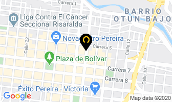 Mapa de Electro Radio en Pereira