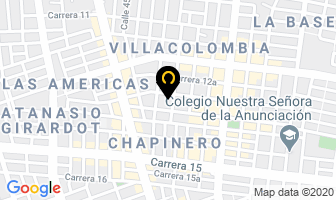 Mapa de Electro Redes Del Valle S.a.s. en Cali