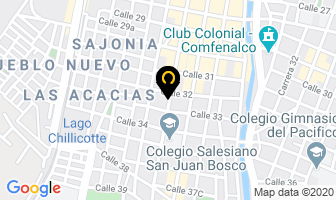 Mapa de Electro Refrigeracion en Tulua