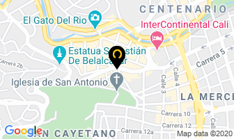 Mapa de Electro Seguridad Andina Elsa Ltda. en Cali
