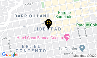 Mapa de Eléctro Universal S.a. en Cúcuta