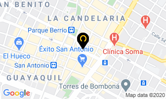 Mapa de Electro Yale en Medellín