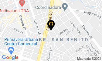 Mapa de Electrocar's en Villavicencio