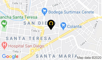 Mapa de Electrofull en Cereté