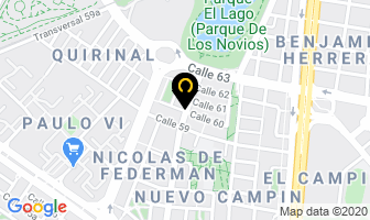 Mapa de Electroiluminaciones Del Prado en Bogotá D.C