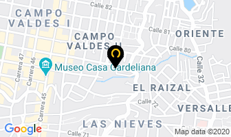 Mapa de Electroiluminaciones J.d. en Medellín