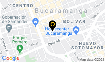 Mapa de Electrojuanjo en Bucaramanga