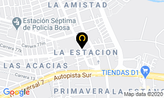 Mapa de Electrolujos en Bogotá D.C