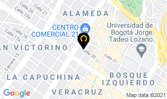 Mapa de Electrónica Alfa en Bogotá D.C
