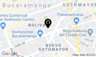 Mapa de Electronica Japonesa 1 en Bucaramanga