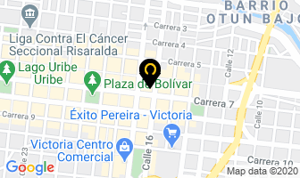 Mapa de Electrónica La 16 en Pereira