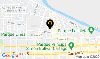 Mapa de Electrónica La 3 en Cartago