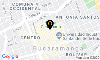 Mapa de Electrónica Maroel en Bucaramanga