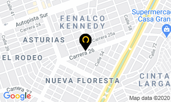 Mapa de Electrónica Medellín en Cali
