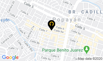 Mapa de Electrónica Revelo en Popayán