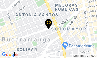 Mapa de Electrónica Rimax en Bucaramanga