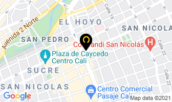Mapa de Electrónica Y Accesorios en Cali