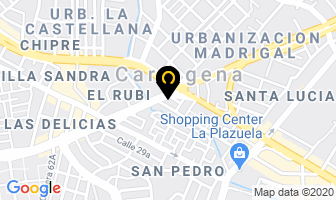 Mapa de Electrónica Yen en Cartagena