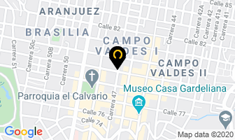 Mapa de Electrónicas Board en Medellín