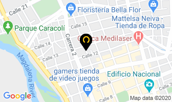 Mapa de Electrónicas Colombia Ltda. en Neiva