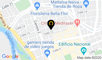 Mapa de Electronicas Colombia Ltda en Neiva