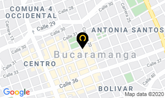Mapa de Electronicas D.c Ltda en Bucaramanga