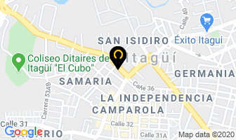 Mapa de Electronicas El Futuro A.m.v en Itaguí