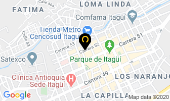 Mapa de Electronicas El Paisa 2 en Itaguí