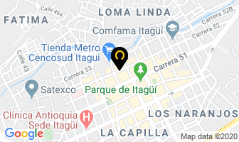 Mapa de Electronicas El Paisa en Itaguí