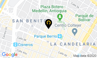Mapa de Electrónicas F.b.m. en Medellín