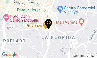 Mapa de Electrónicas La 10 en Medellín