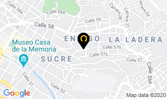 Mapa de Electrónicas Larc en Medellín