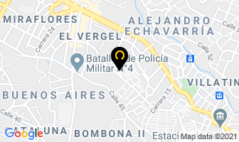 Mapa de Electrónicas Legos en Medellín