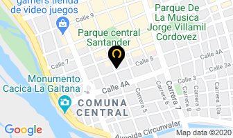 Mapa de Electrónicas Omega en Neiva