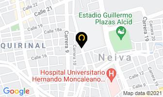 Mapa de Electrónicas "emosgarr" en Neiva