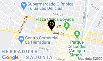 Mapa de Electrónicas Zamu en Tulua