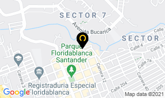 Mapa de Electroseguridad Roberto en Bucaramanga