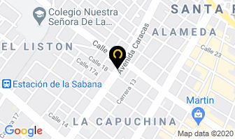 Mapa de Electroservicio en Bogotá D.C