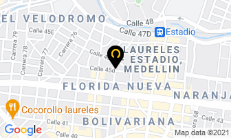 Mapa de Electrosolda en Medellín