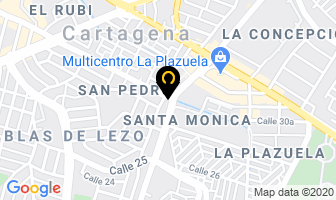 Mapa de Electrovariedades Coronel en Cartagena