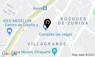 Mapa de Eleinco Ltda en Medellín