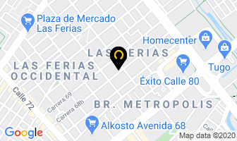 Mapa de Elementos Arquitectura E.u. en Bogotá D.C