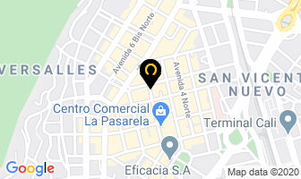 Mapa de Eleonora Peluqueria en Cali