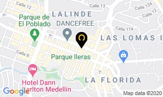 Mapa de Elíptica Pisos De Madera en Medellín