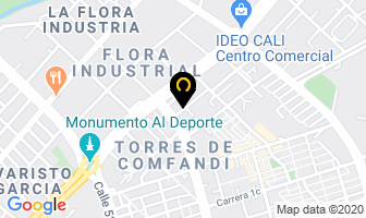 Mapa de Elisalud en Cali