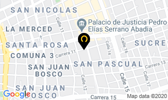 Mapa de Elite en Cali
