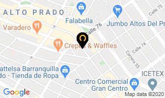 Mapa de Elitesoft Ltda. en Barranquilla