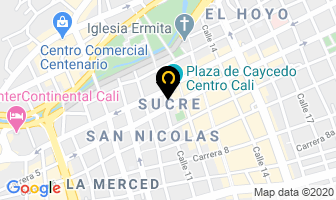 Mapa de Elsa Taborda Serrano en Cali
