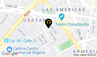 Mapa de Elsiscom Ingeniería Ltda. en Bogotá D.C