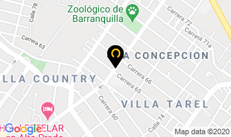 Mapa de Elvira Bustamante en Barranquilla